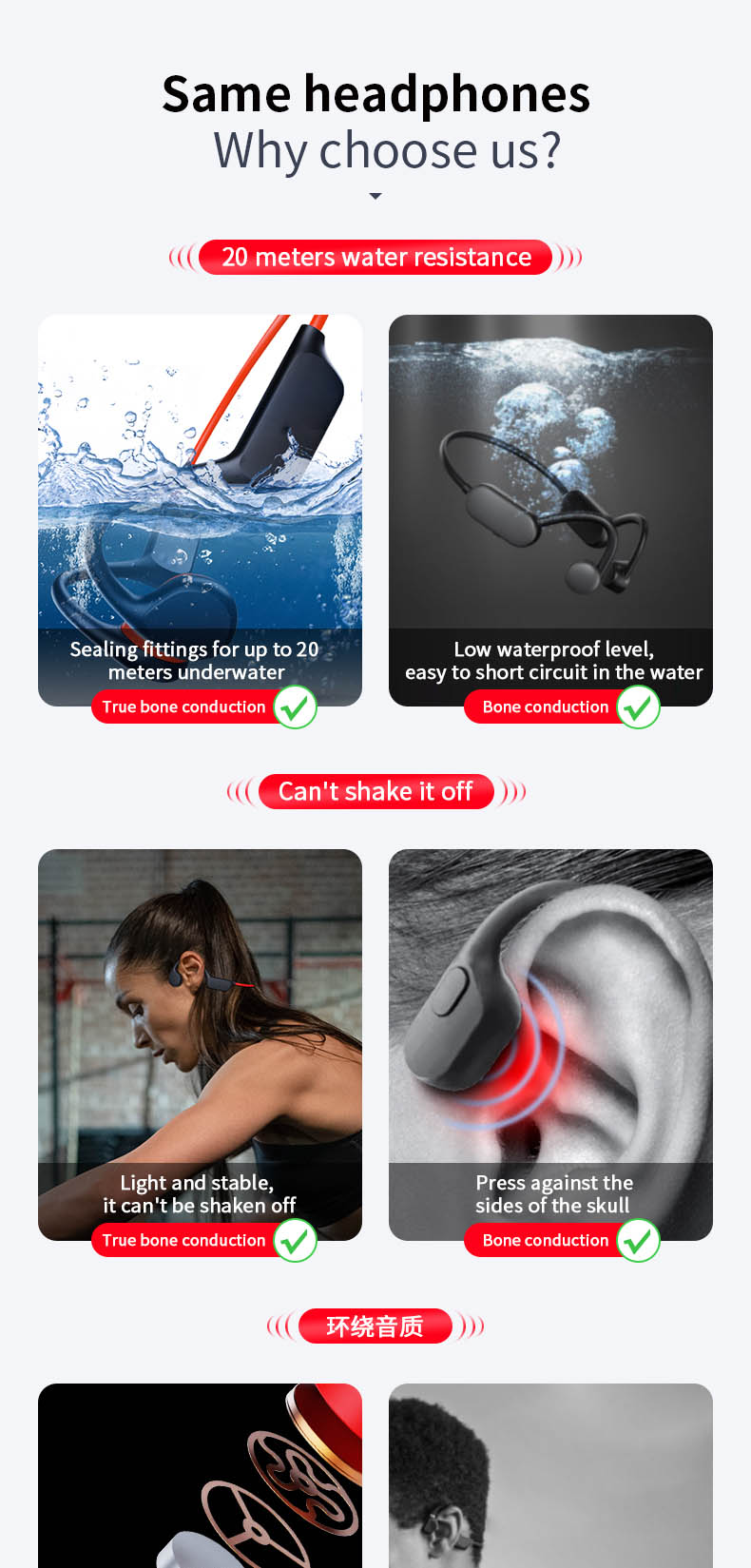 Bone Conduction Wireless Earphone 1