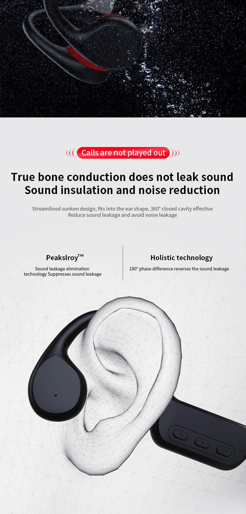 Bone Conduction Wireless Earphone 4