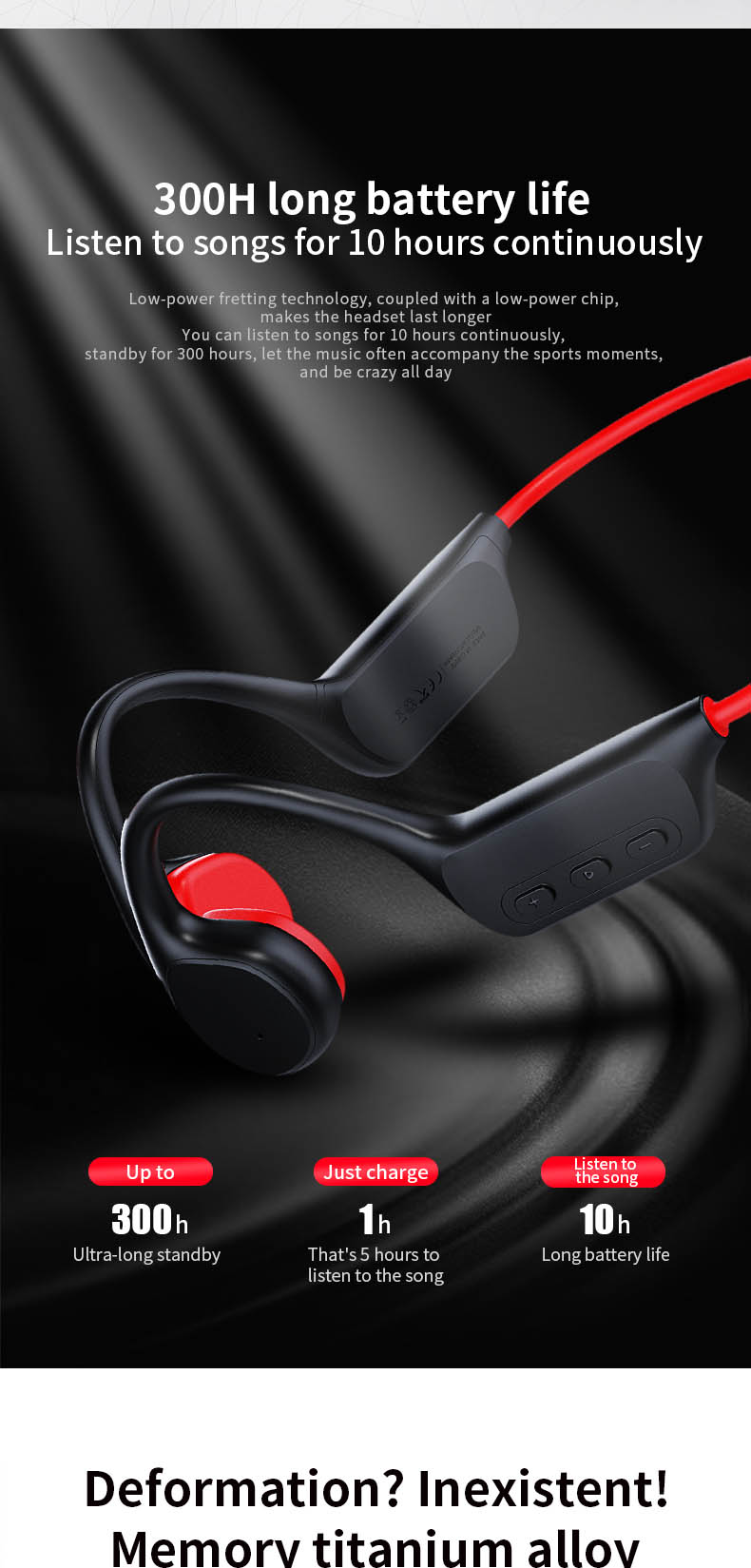 Bone Conduction Wireless Earphone 5