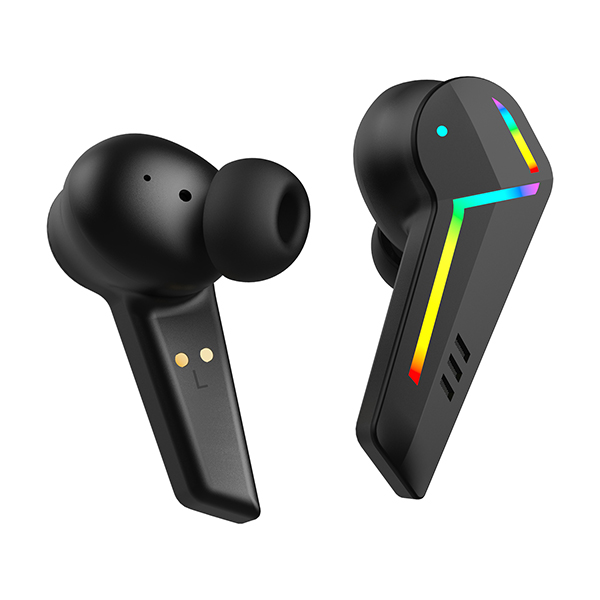 Wireless RGB Mwenje Yemitambo Earbuds