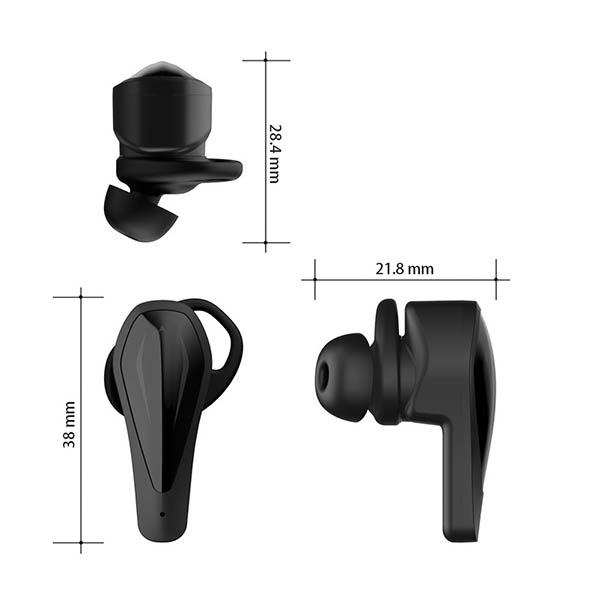 Alailowaya TWS Awọn ere Awọn Earbuds size2